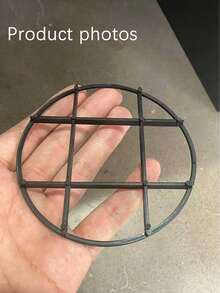 1/3/6pcs Plaid Pattern Plant Pot Tray, Round Plant Care Tray, Durable Plastic Plant Pot Pad, Pot Support, Breathable Round Drainage Rack, Breathable Anti-Rot Plant Pot Tray With Drainage Holes, Suitable For Indoor & Outdoor Potted Plants Nursery Rack, Indoor Gardening Essential Tray, Requires Assembly - Multicolor - View 9