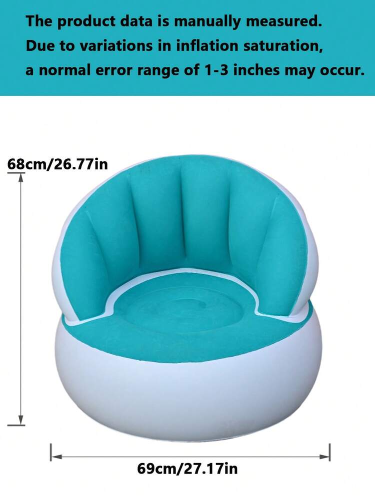 1 chiếc ghế sofa bơm hơi hình vỏ sò, ghế cắm trại bơm hơi, ghế sofa thư giãn bơm hơi, ghế bơm hơi, ghế bơm hơi gấp gọn di động, thích hợp cho phòng khách, phòng ngủ, phòng đọc sách, ban công, cắm trại ngoài trời, dễ dàng cất giữ và mang theo, thư giãn, ký túc xá, ghế tựa lưng. - Nhiều màu - Xem 15