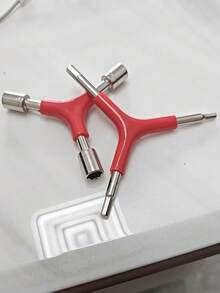 Bộ dụng cụ sửa chữa xe đạp gồm đầu lục giác ngoài 8/9/10mm và đầu lục giác trong 4/5/6mm, cờ lê đầu tuýp hình chữ Y, cờ lê lục giác. - Nhiều màu - Xem 11