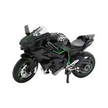1:18 Scale Alloy Vintage Motorcycle Model, Street Racing Car Replica, Collectible Decoration Gift For Adults - Multicolor - View 6