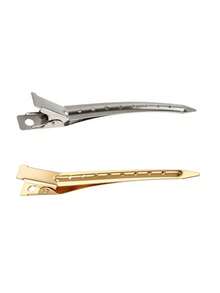 20 st. hårspännen med stylingkam, 3,5 tums hårspännen i metall med krokodilmönster, hårspännen i metall med lockar, hårspännen i metall, näbbspännen, med 1 st. stjärtkam, för kvinnor, frisör och smink - Multifärgad - Visa 17