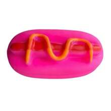 1pc Large/Medium Dog Treat Ball, Anti-Boredom Chew Toy, Slow Feeder Puzzle Ball - Red - View 8