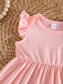 2件套幼儿女童可爱樱桃印花连衣裙套装 - 彩色 - 查看 9