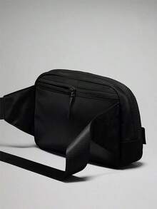 Lululemon Everywhere Belt Bag Large 2L-For Yoga Gym Running-Sweat-Wicking-Yoga-All Seasons Sport-Spring/Summer-Perfect Eatser Gift - BLACK/BLACK - 查看 4