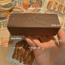 1 pezzo Super morbido e umido cioccolatino, lento ritorno, giocattolo antistress da schiacciare, regalo perfetto per compleanni e Natale - Multicolore - Visualizzare 9