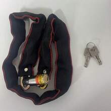 1pc Heavy Duty Bicycle Chain Lock, Featuring Sturdy Chain And Anti-Theft U-Lock Dual Design, Extremely Resistant To Smashing, Cutting And Prying, Providing Ultimate Anti-Theft Protection For Commuting. Made Of Durable High-Strength Material, All-Weather Resistant And Rust-Proof, Polished Lock Head Is Solid And Long-Lasting. - Multicolor - View 11