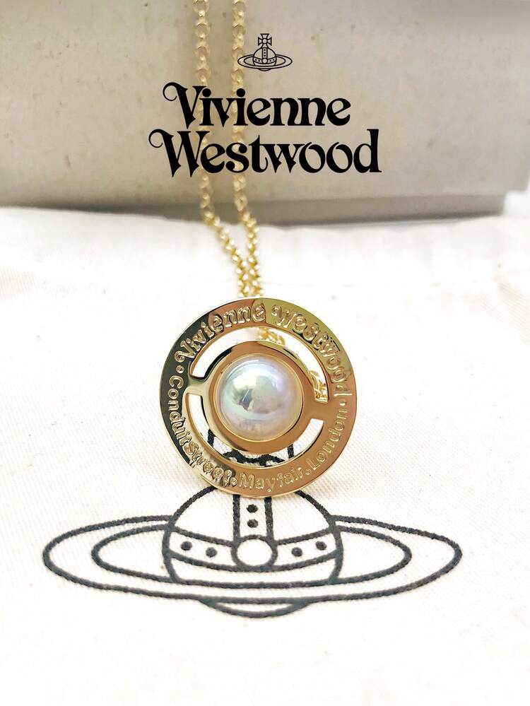 Vivienne Westwood New Tiny Orb Pendant Collection Medium Aurora