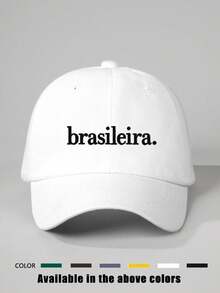 Mũ lưỡi trai nữ thêu họa tiết Brasileira, có thể điều chỉnh, kiểu dáng casual, thích hợp cho mùa xuân, mùa thu, du lịch, bãi biển, kỳ nghỉ. Mũ chống nắng phong cách Y2K, mùa hè, ngày lễ, lễ hội. - nghề thêu - Xem 2