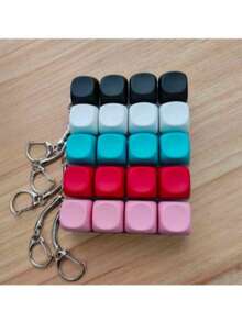 创意减压钥匙扣玩具，新奇玩具和游戏，玩具，背包和手机挂饰 - 彩色 - 查看 3
