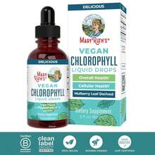 Mary Ruth's Vegan Chlorophyll Liquid Drops - Non-Diluted Liquid Chlorophyll - Mulberry Derived Supplement - Non-GMO - Delicious Minty Flavor - 2 Fl Oz - 1瓶 - 查看 12