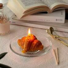 Nến thơm hình bánh sừng bò, thiết kế sáng tạo, quà tặng sinh nhật hoặc quà lưu niệm. - nhiều màu - Xem 11