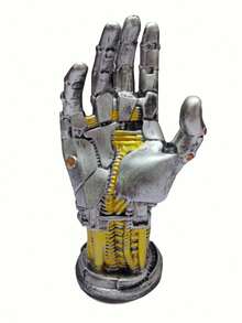 1 chiếc tượng cánh tay máy cơ khí phong cách Cyberpunk tương lai, lòng bàn tay đen, giá đỡ tay cầm chơi game, giá đỡ tai nghe, vật trang trí bàn làm việc, món quà lý tưởng cho game thủ và nam giới, thích hợp cho Halloween, Giáng sinh, kỷ niệm, Lễ Tạ ơn và các dịp khác. - Nhiều màu - Xem 11