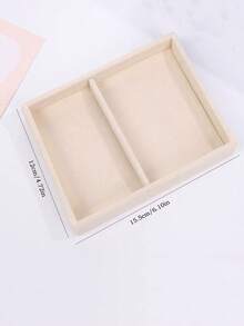 1 khay đựng trang sức, dùng để trưng bày vòng tay, lắc tay, nhẫn, đồng hồ. - Nhiều màu - Xem 7