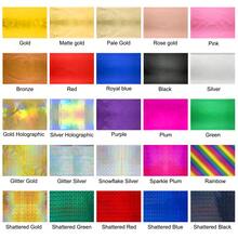 20x29cm Toner Reactive Foil For Laminator, Foil Paper For Toner Foiling Scrapbooking Craft Projects Card Making, Foil By Laser Printer And Laminator - Toner Reactive Foil - View 12