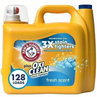 OxiClean Powered Laundry Detergent | Removes 101+ Tough Stains, HE Compatible