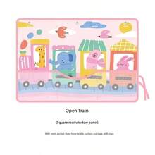 1pc Car Window Curtain With Net Pocket, Suction Cup Sunshade, Heat Insulation, Anti-UV Car Window Curtain - Mesh Suction Cup Style - View 7