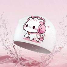 1 chiếc mũ bơi đa năng thời trang, thích hợp cho bơi lội. - Nhiều màu - Xem 3