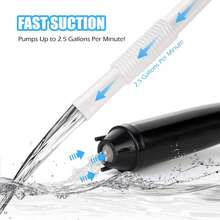 Portable Fuel Transfer Pump, Battery Water Pump With Flow Control Nozzle, 2.4 Gallons Per Minute Portable Liquid Electric Transfer Pump, Fish Tank Accessories, Quick-Connect Design, Siphon Pump For Gasoline Kerosene Water, Battery Not Included - Various Styles - View 2