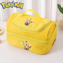 pokemon Túi đựng cơm trưa cách nhiệt dày dặn hình hoạt hình, hộp cơm trưa, túi xách hai lớp, túi đựng cơm bento chống thấm nước, túi dã ngoại. - Nhiều màu - Xem 8