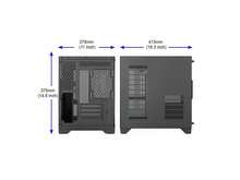 Bgears B-Pellucid MicroATX Black Micro ATX Tower Case, Tempered Glass Compact Design - View 9