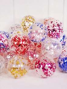 1个气球充气泵，适用于给普通气球和亮片气球充气，适用于庆祝活动、婚礼用品和装饰。 - 彩色 - 查看 10