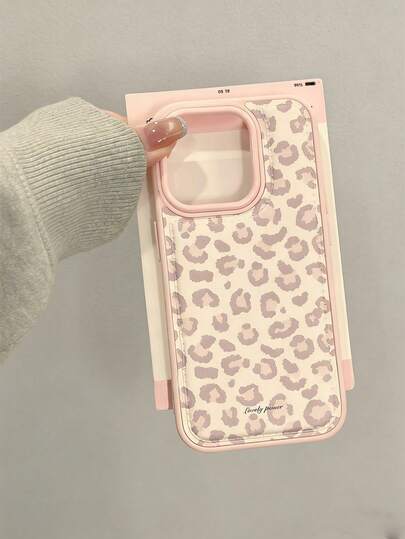 Cheetah,Leopard Print 1pc Minimalist Leopard Print Phone Case, Stylish Padded Full-Body Protective Cover Suitable Compatible With Iphone 17/17 Air/17 Pro/17 Pro Max, 16/16 Plus/16 Pro/16 Pro Max, 15/15 Plus/15 Pro/15 Pro Max, 14/14 Plus/14 Pro/14 Pro Max, 13/13 Pro/13 Pro Max, 12/12 Pro/12 Pro Max, 11/11 Pro Max