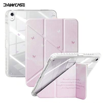 Funda para tableta con pliegue en Y y soporte para lápiz, diseño con protección en las esquinas, compatible con iPad Air 8 (M4) 11" 13" 2026 11th (A16) Air 11 M3 M2 Pro 11 M4 M5 7th 8th 9th 10.2" 10th 10.9 Air 4 Air 5