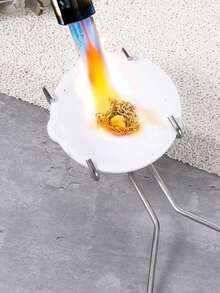 Bộ dụng cụ nung chảy kim loại, nồi nung thạch anh và kìm kẹp, dụng cụ kẹp hợp kim để nung chảy kim loại, dụng cụ làm đồ trang sức, nồi nung, đĩa nung chảy kim loại. - Bát thạch anh nung - Xem 5