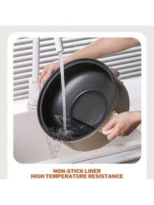 Nồi điện 3 lít, chảo chống dính 4.6 lít, nồi luộc mì nhanh, nồi hầm điện, nồi chuyên dụng để nấu bít tết, trứng, cơm chiên, bánh bao, có chức năng điều chỉnh công suất (bao gồm cả nồi hấp). - Phích cắm loại B của Mỹ (220-240V) - Xem 3