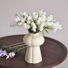 18 Stems Artificial Lily Of The Valley Bouquet - Fake Green Stems For Tabletop Center Decor And Party Decoration - Multicolor - View 1