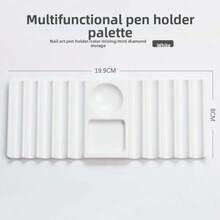 Dual Form Holder Plastic Pen Stand For Nail Art Tools Nail Brush Holder Storage Nail Extension Molds Holder - Multicolor - View 5