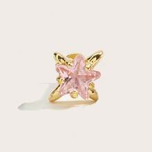 1 Pair Fashionable Minimalist Star Stud Earrings, Suitable For Women's Daily Wear - Star - View 9