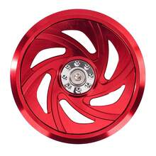 通用摩托车发动机冷却风扇罩，可旋转CNC铝合金散热器护罩，彩色气流增强型保护罩，适用于AKT NKD、SBR Bera、Combate、Bomber、AKT SL、CHR、CR4、CG150、XR150等车型 - 经久耐用，易于安装 - A - 查看 11