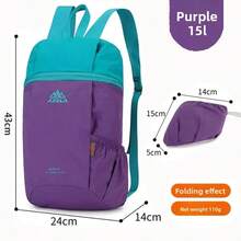 Outdoor Foldable Hiking Bag Ultra-Lightweight Sports Backpack Ultra-Light Travel Backpack Easy-To-Store Small Backpack Outdoor Spring And Summer Versatile Backpack Fashionable Casual Small Backpack Lightweight Hiking Backpack Snack Bag Small Backpack For Daily Use Waterproof Foldable Skin Bag New Model - Multicolor - View 16