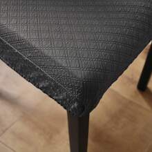 1/2/4/6件装弹力椅套，适用于家庭、酒店、餐厅、餐椅，四季通用 - 彩色 - 查看 7