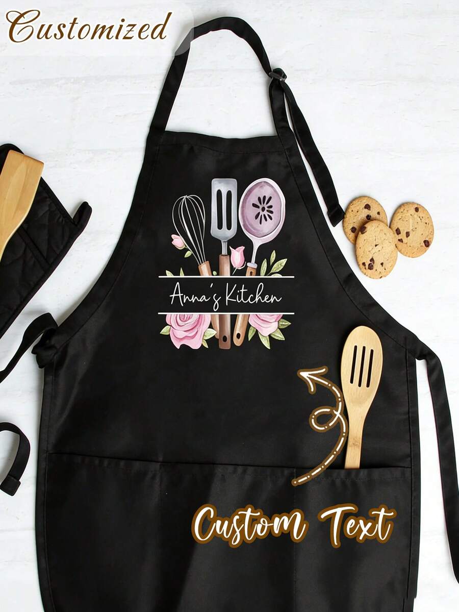 Celemek Tahan Air yang Dapat Disesuaikan dengan Teks dan Foto Pribadi, Celemek Hari Ibu yang Dipersonalisasi, Celemek Dapur Memasak Lucu yang Dapat Disesuaikan, Teks yang Dapat Disesuaikan, Celemek Koki, Cocok untuk Ulang Tahun Pernikahan, Hadiah Unik untuk Wanita, Koki, Ibu, Ayah, Suami, Pacar Perempuan, Pacar Laki-laki, Pernikahan, dll. - MultiWarna - View 1