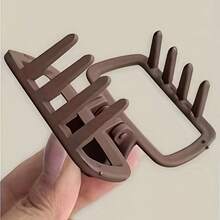 3 piezas de pinzas de pelo cuadradas mate de color aleatorio - Pinzas de pelo rectangulares simples, adecuadas para recogidos, semi-recogidos y uso diario casual. Accesorios de pelo duraderos y antideslizantes, diseñados para niñas, herramientas de soporte para el cabello, pinzas de agarre estable. - Multicolor - Ver 7