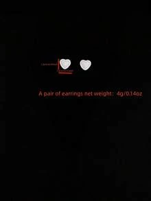女款嘻哈愛心鏈條項鍊與手鍊及愛心耳環，時尚復古龐克項鍊，女款項鍊珠寶套組，情人節禮物 - 銀色 - 查看 12