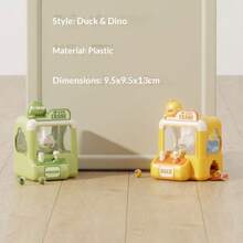 逼真的恐龙和鸭子趣味接球桌面游戏，男孩女孩都适合的玩具 - 彩色 - 查看 10