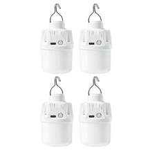 4pcs/2pcs/1pc Multi-Function Super Bright USB Rechargeable LED Bulb Lamp, Suitable For Outdoor Camping, Emergency Use And Yard Decoration - Multicolor - View 11