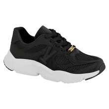 Vizzano Women's Streetwear Chunky Flatform Sneakers - Comfortable, Soft, Stylish, Casual, Original - 黑色 - 查看 3