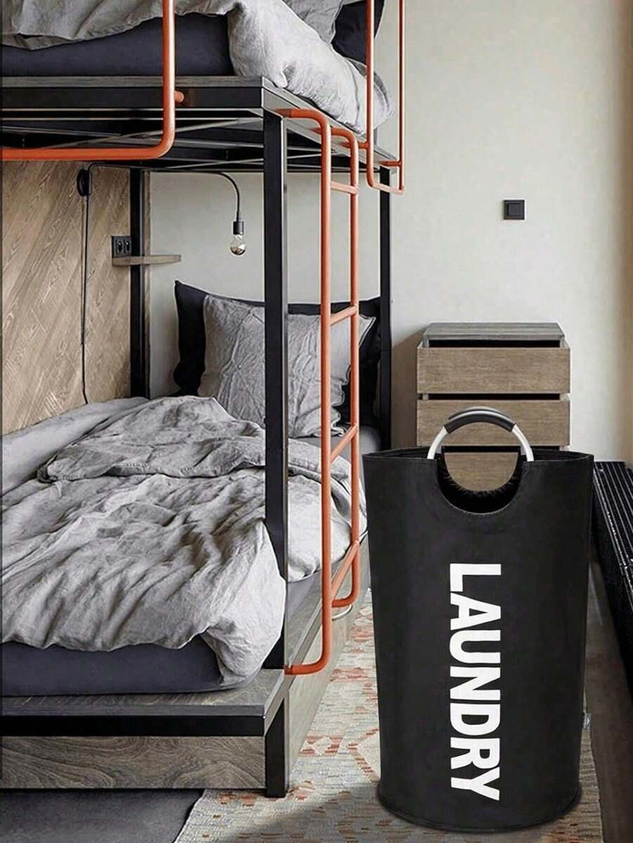 1 giỏ đựng quần áo bẩn lớn màu đen 92L, túi đựng quần áo bẩn có thể gấp gọn, giỏ đựng quần áo cao đứng độc lập, thùng giặt gấp gọn, giỏ đựng đồ giặt, giỏ giặt, dụng cụ sắp xếp phòng tắm, giỏ, giỏ đựng đồ, giỏ đựng quần áo bẩn có thể gấp gọn