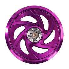 通用摩托车发动机冷却风扇罩，可旋转CNC铝合金散热器护罩，彩色气流增强型保护罩，适用于AKT NKD、SBR Bera、Combate、Bomber、AKT SL、CHR、CR4、CG150、XR150等车型 - 经久耐用，易于安装 - A - 查看 9