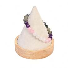 同理心保护手链 - 天然水晶疗愈饰品，用于情绪防护和爱的能量 - 多色 - 查看 5