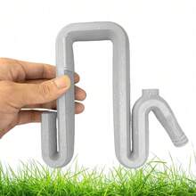 1pc Overflow Pipe, Outdoor Overflow Pipe 3D Printing Bucket Hose Barrel Edge Bracket Tool - A - View 9