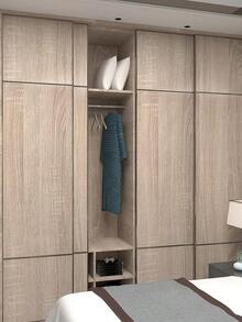 High-Quality Wood Grain Wallpaper, Covers Defects On Old Furniture, Attractive And Durable, Made With High-Quality Adhesive, Self-Adhesive And Removable Door Renovation Film - Pu Mu - View 8