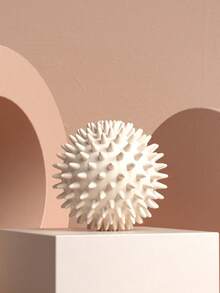 1 quả bóng yoga hình nhím có gai mềm nhô cao, bóng massage tập thể dục dùng để bấm huyệt, thư giãn cơ vai, cổ, chân, bóng yoga hỗ trợ cân cơ, thể thao & thể dục, mềm mại & thân thiện với da, thích hợp cho việc mang giày cao gót lâu, tập luyện cường độ cao, trường học, du lịch, nhà, spa, massage. - Nhiều màu - Xem 10