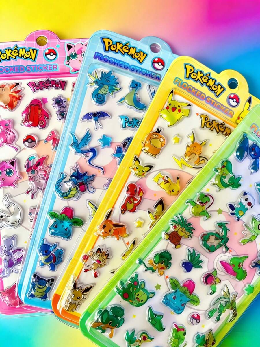 Những miếng dán 3D mềm mại này có hình ảnh hàng loạt các nhân vật nổi tiếng với chủ đề điện vàng và cỏ xanh! Chúng có lớp phủ kim tuyến lấp lánh, lớp phủ trong suốt cao tạo hiệu ứng bóng bẩy, chống thấm nước và chống mài mòn mà không để lại cặn, rất thích hợp để tự trang trí sổ tay, ốp điện thoại và văn phòng phẩm. Chúng kết hợp hoàn hảo giữa nét hoài cổ và sự đáng yêu ấm cúng! - Nhiều màu - Xem 1