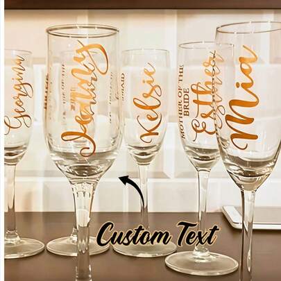 Nhãn dán tên tùy chỉnh | Nhãn dán vinyl chống thấm nước, phông chữ nghệ thuật viết tay sáng tạo, phù hợp làm quà tặng cho phù dâu, trang trí tiệc sinh nhật | Áp dụng cho thân xe, nắp ca-pô, cửa sổ, mặt tiền cửa hàng, xe tay ga, mũ bảo hiểm, v.v. - Có thể tùy chỉnh tên đội, trang trí sự kiện, quà tặng tiệc, phông chữ thời trang, thiết kế viết tay, nhãn dán có keo, nhãn dán bền, nhãn dán trang trí, nhãn cá nhân hóa, dành cho người tổ chức tiệc, người lên kế hoạch đám cưới.