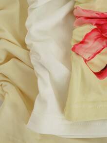Damen Rundhals Plissee Ärmellos Camisole Tops, inklusive Blümchen und einfarbig, geeignet für Frühling zum Kombinieren im lässig Sommer - Verschiedenfarbig - Übersicht 9